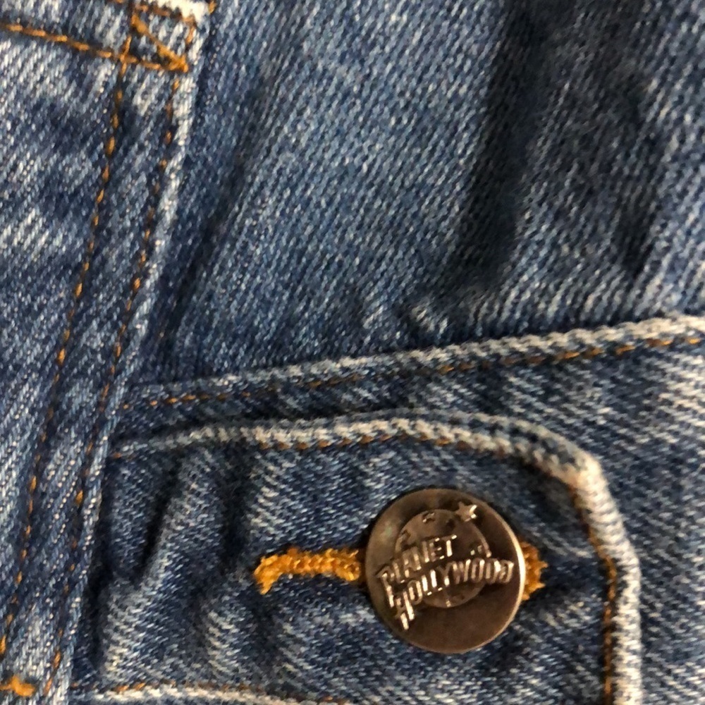 Planet Hollywood Lake Tahoe Vintage Denim Jacket - Picture 6 of 14